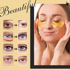 Collagène Adofect Yeux – visuel expliquant l'amélioration de l'élasticité.