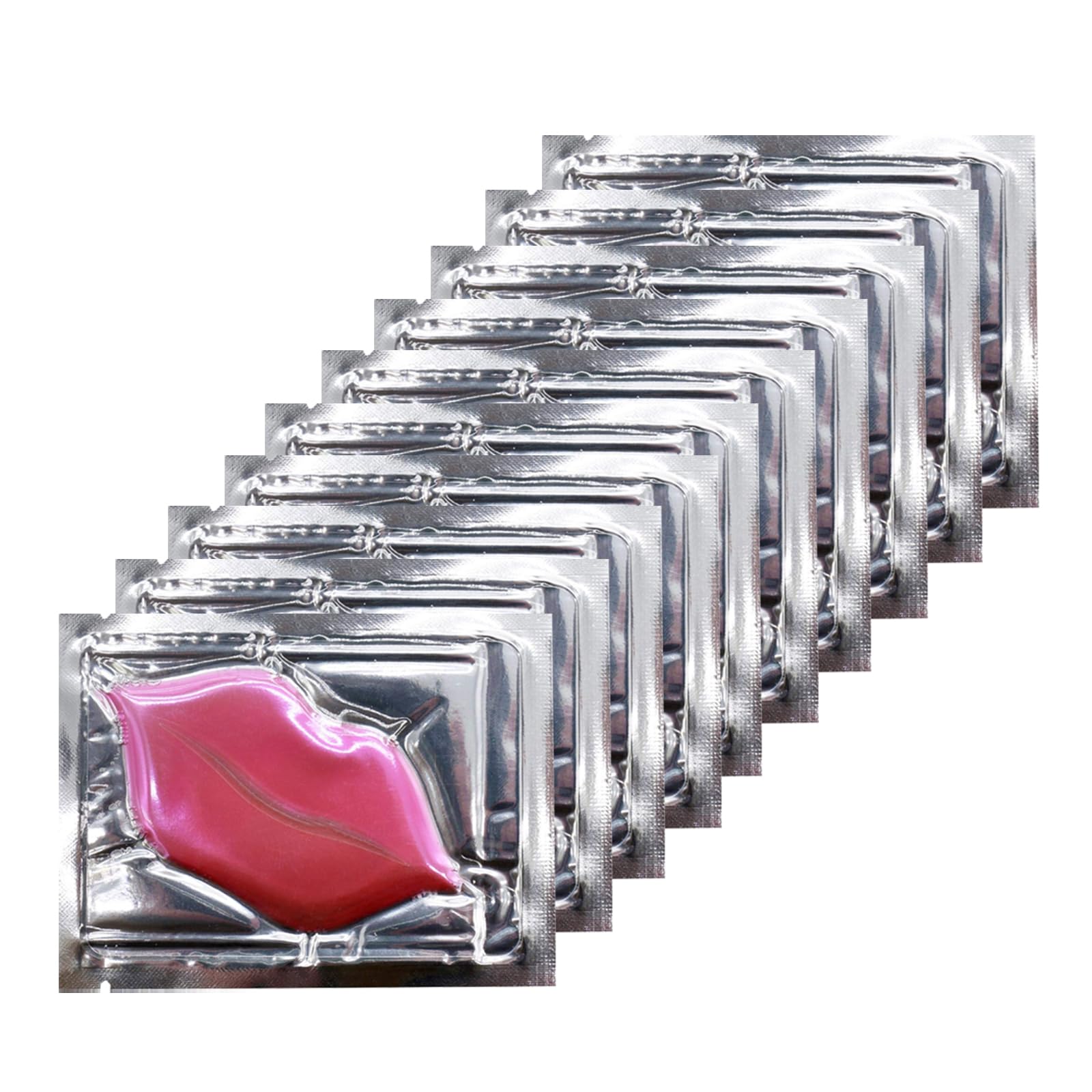Masque levres Adofect collagene, paquet individuel pour hydratation rapide en voyage.