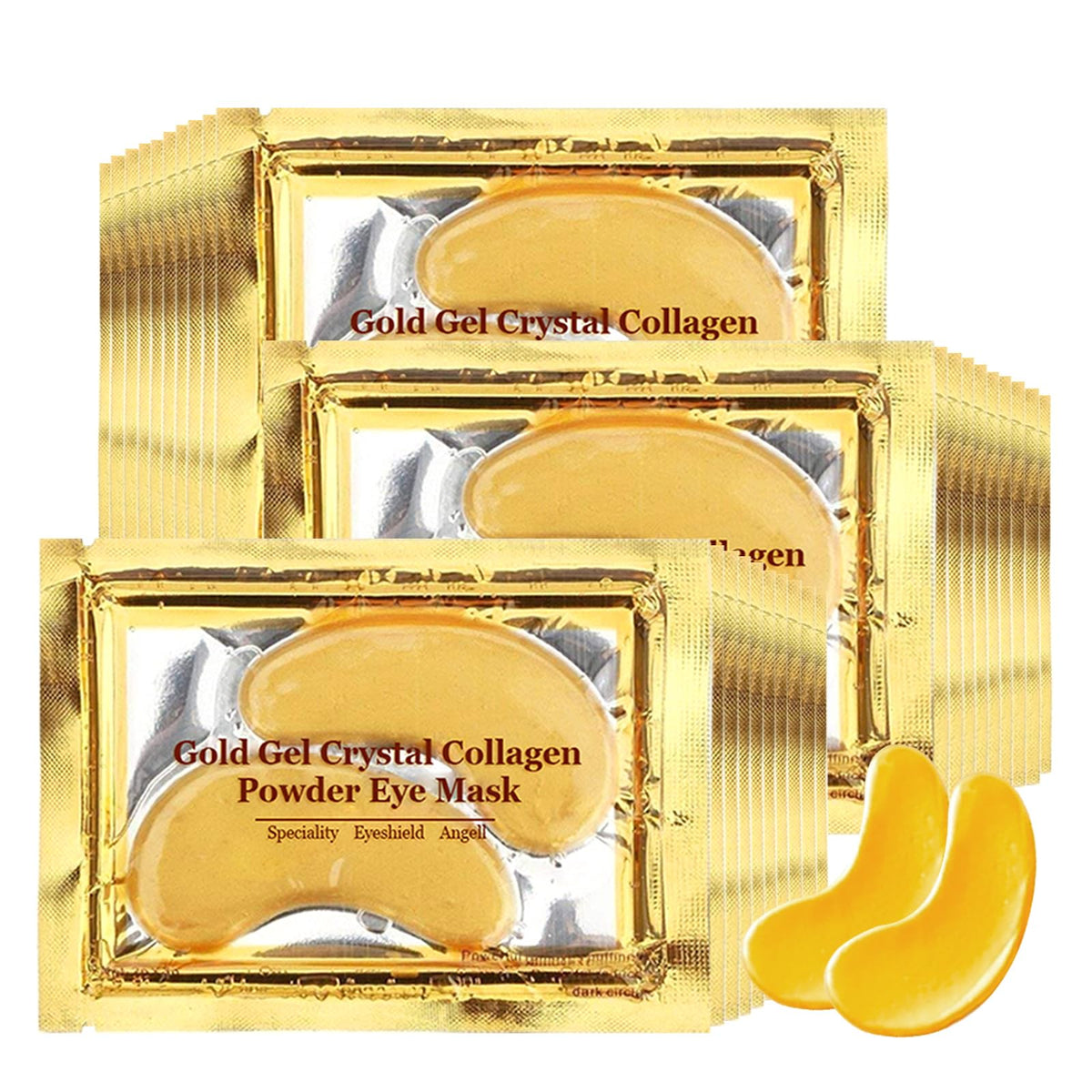 Patch yeux Adofect or 24k, hydratants et revitalisants pour le regard.