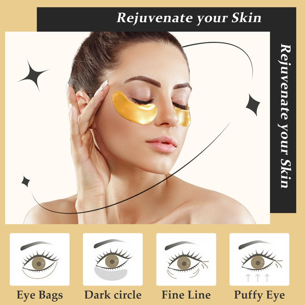 Patchs Adofect Yeux – application sur la peau pour hydratation ciblée et revitalisation.