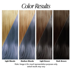 Adore 199 Luxe Bleu : Cheveux après coloration avec une teinte riche