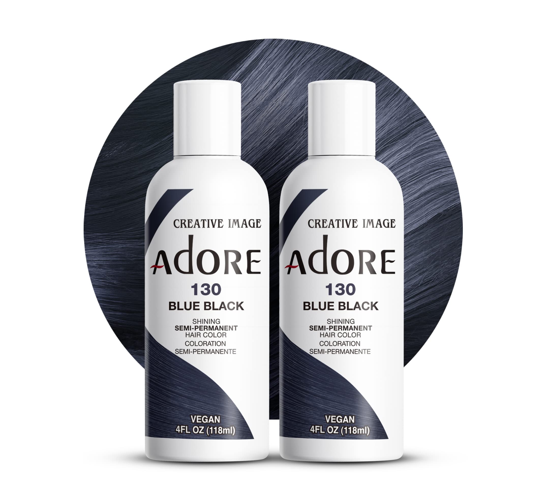 Bouteille Adore couleur bleu-noir pour une couverture homogène et durable