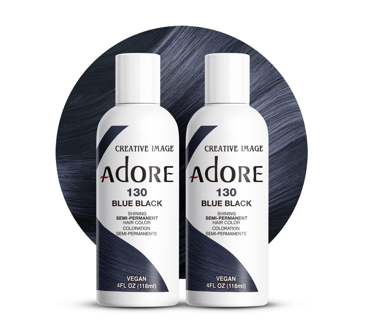 Bouteille Adore couleur bleu-noir pour une couverture homogène et durable