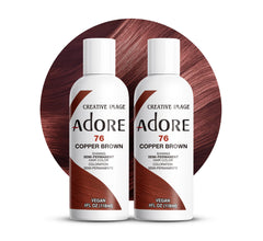 Adore couleur cuivre brun 076 bouteille prête à l’emploi pour une application facile