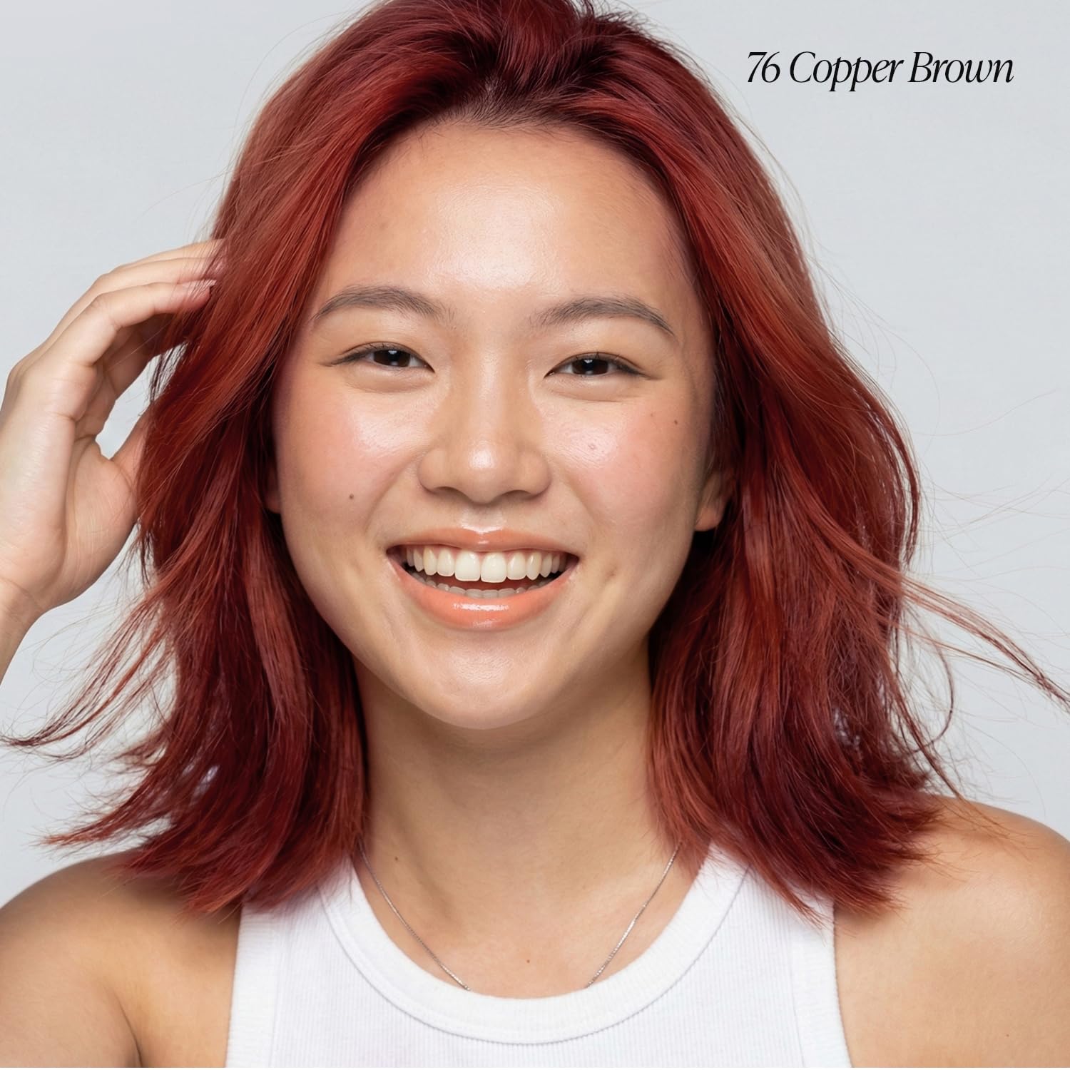 Adore coloration cuivre brun 076, applicateur simple sans mélange nécessaire