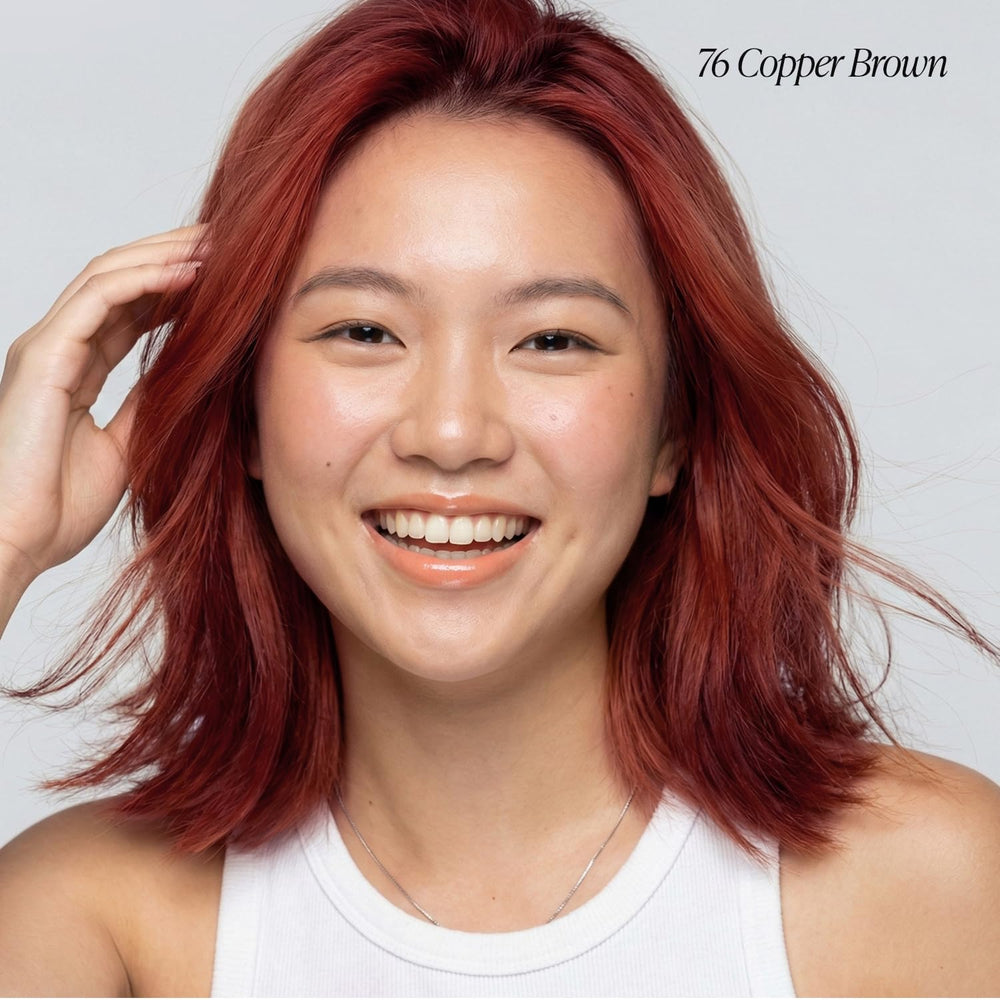 Adore coloration cuivre brun 076, applicateur simple sans mélange nécessaire