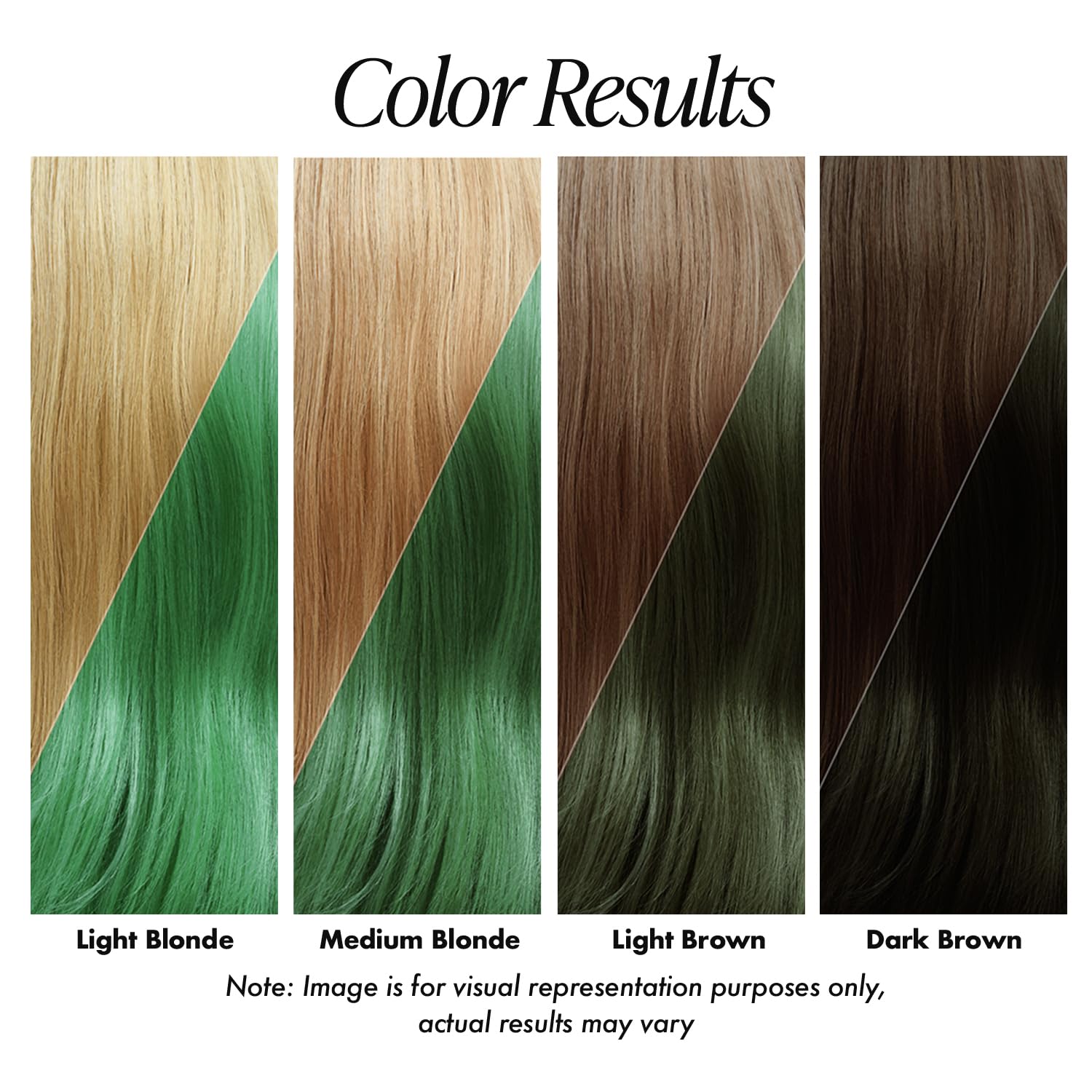 Application Adore Menthe Douce sur cheveux pour une couverture homogène.