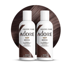 Bouteille Adore Mocha : couleur brune riche prête à l'emploi