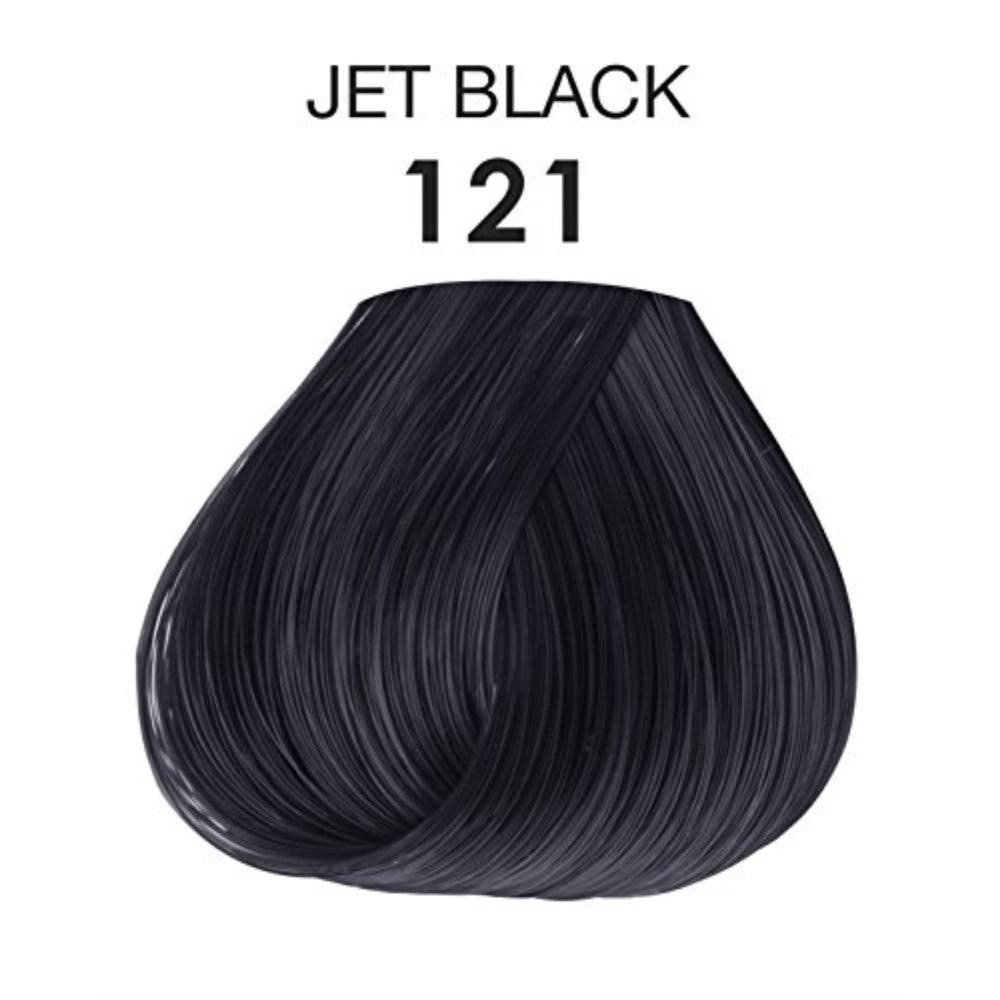 Adore couleur cheveux noir jet, application: pratique à domicile pour une couleur durable.