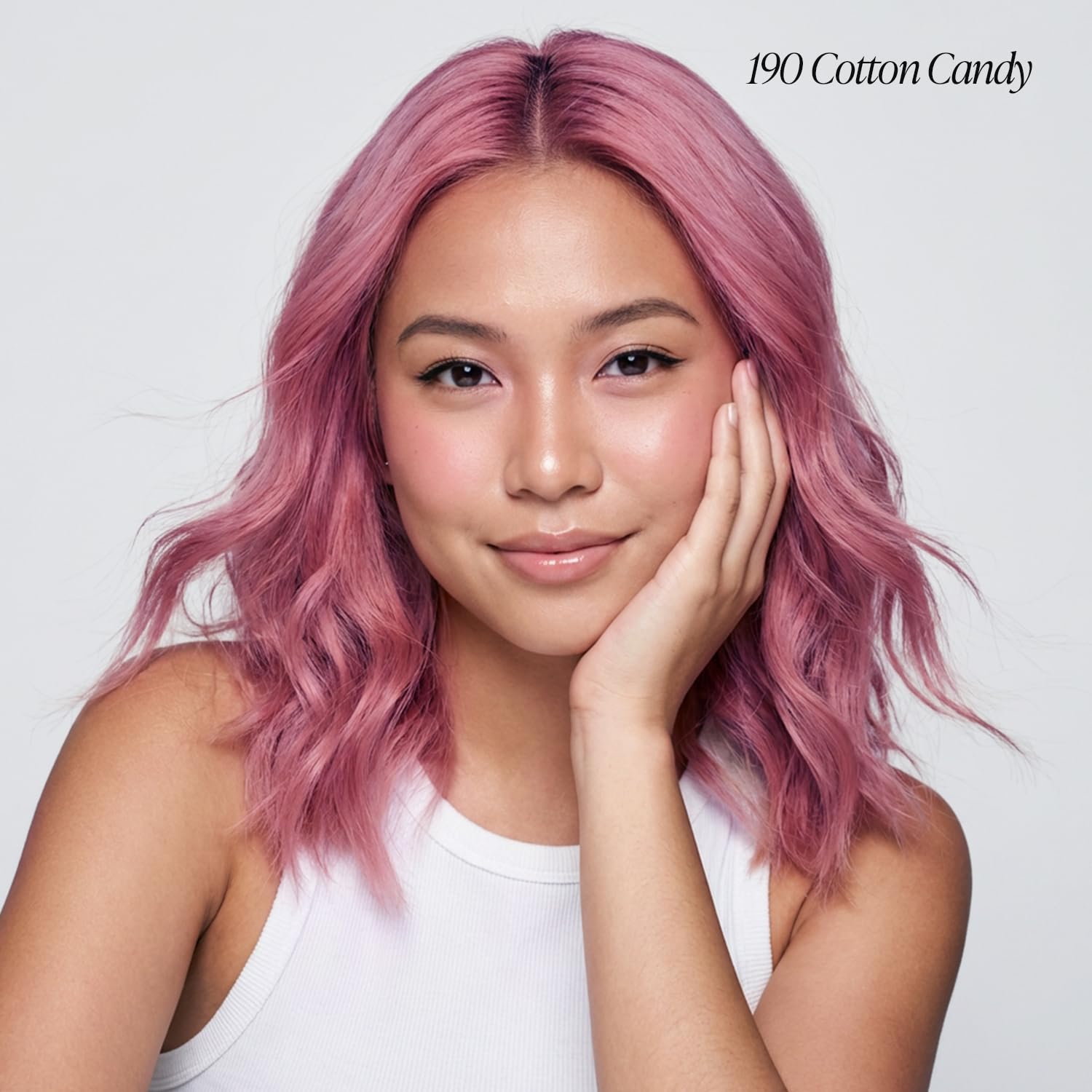 Adore coloration cheveux Rose Sucré – Application maison simple et sans effort.