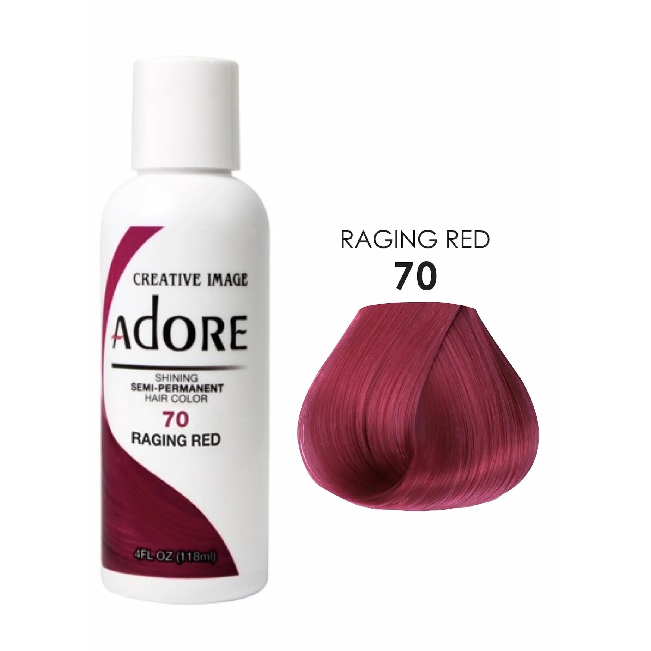 Adore couleur cheveux semi-permanent 155 titanium – application facile et sans alcool.