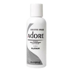 Adore couleur cheveux semi-permanent 155 titanium – bouteille prête à l’emploi et couleur lumineuse.