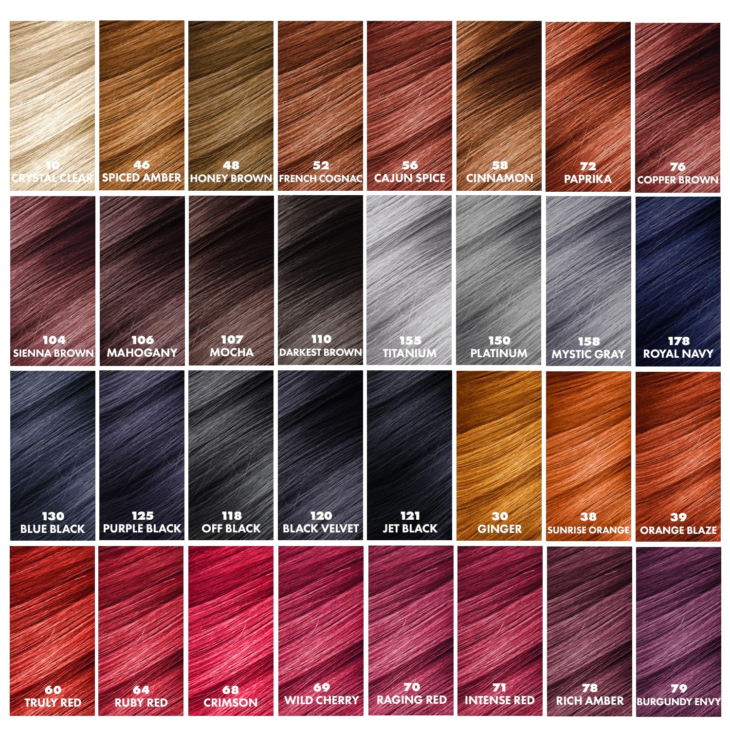 Adore finition brillante Royal Navy — texture veloutée et rendu lumineux après application.