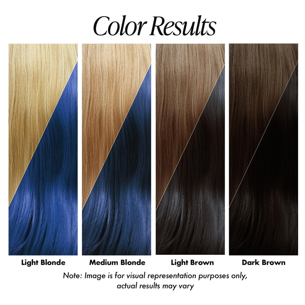 Adore Bleu Saphir – résultat uniforme sur toutes les textures capillaires.