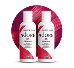 Adore Crimson : flacon prêt à l’emploi pour une couleur riche et durable.