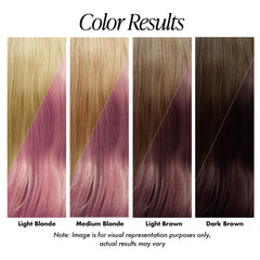 Adore Cotton Candy, fini brillant et naturel après application.