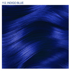 Adore Indigo Bleu : application facile et polyvalente adaptée à tous types de cheveux.