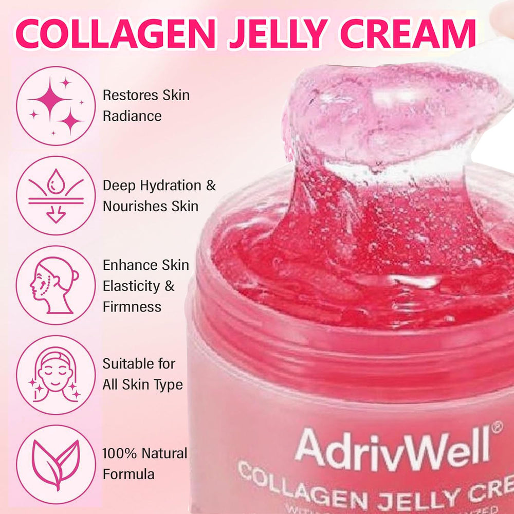 Application matin et soir sur visage et décolleté avec l’ADrivWell.