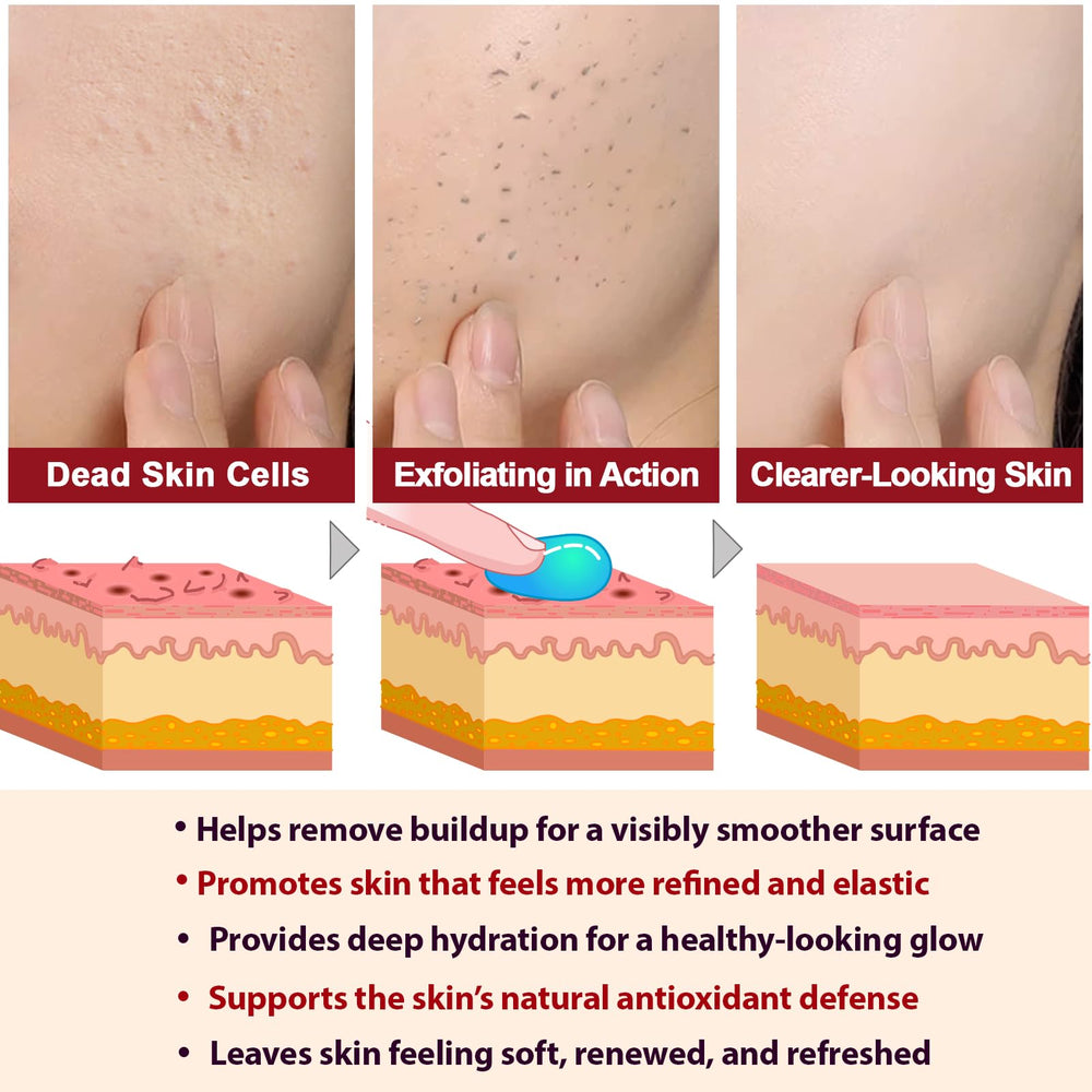 ADSBJUX soin-2-en-1-riz, routine rapide pour visage et corps.