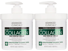 Advanced Clinicals crème collagen lotion corps – hydratation pour peau visiblement plus ferme.