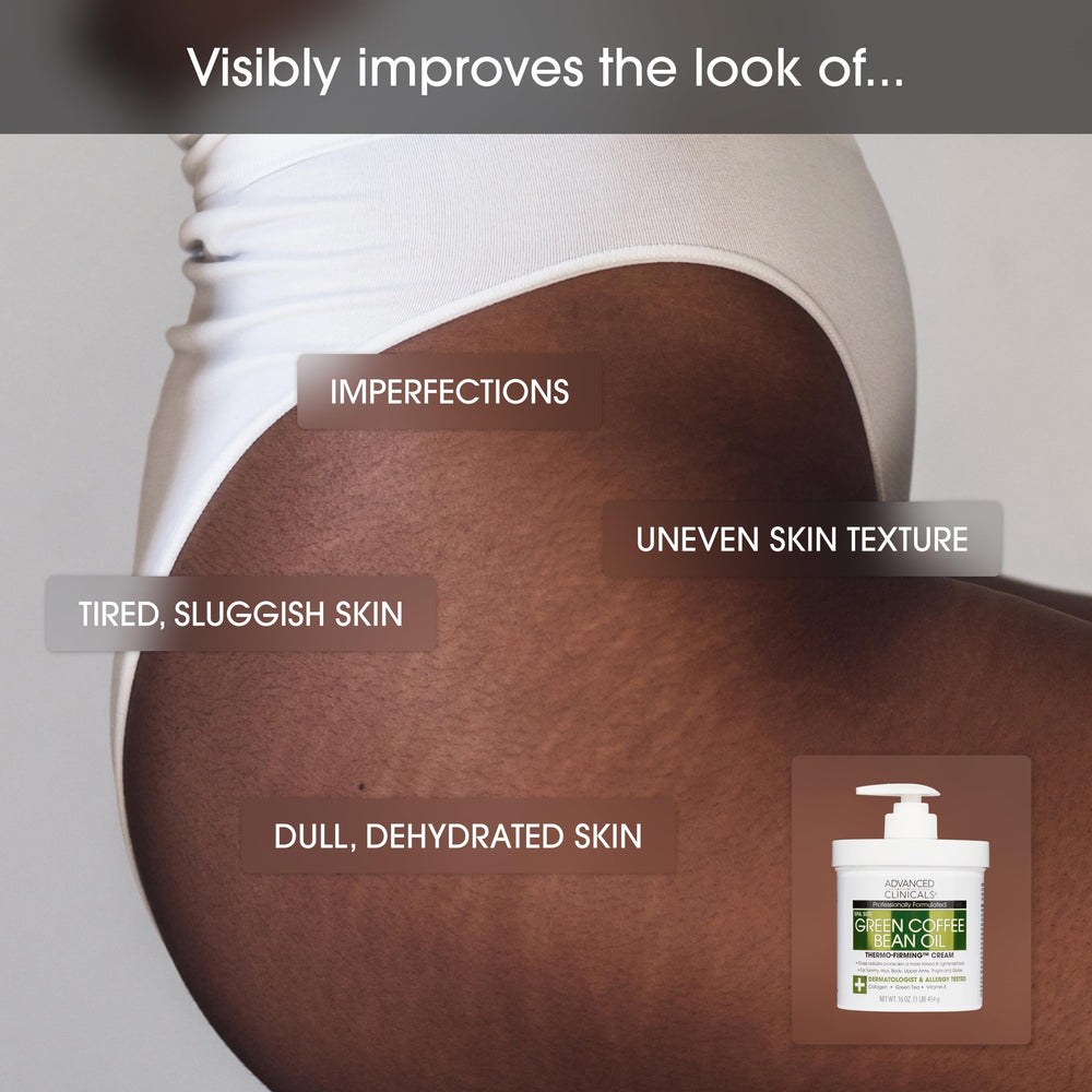 Advanced Clinicals lotion corps absorption rapide sans fini gras