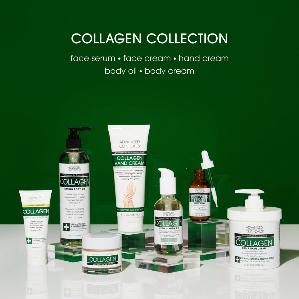 Advanced Clinicals Crème Corps Texture Satinée – peau douce pour le quotidien.