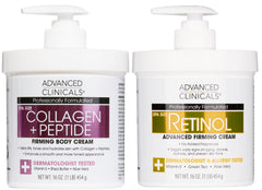 Advanced Clinicals Crème Retinol Visage — hydratation et lissage possibles.