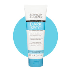 Advanced Clinicals crème-taches-sombres-visage: usage quotidien pour un teint plus uniforme.