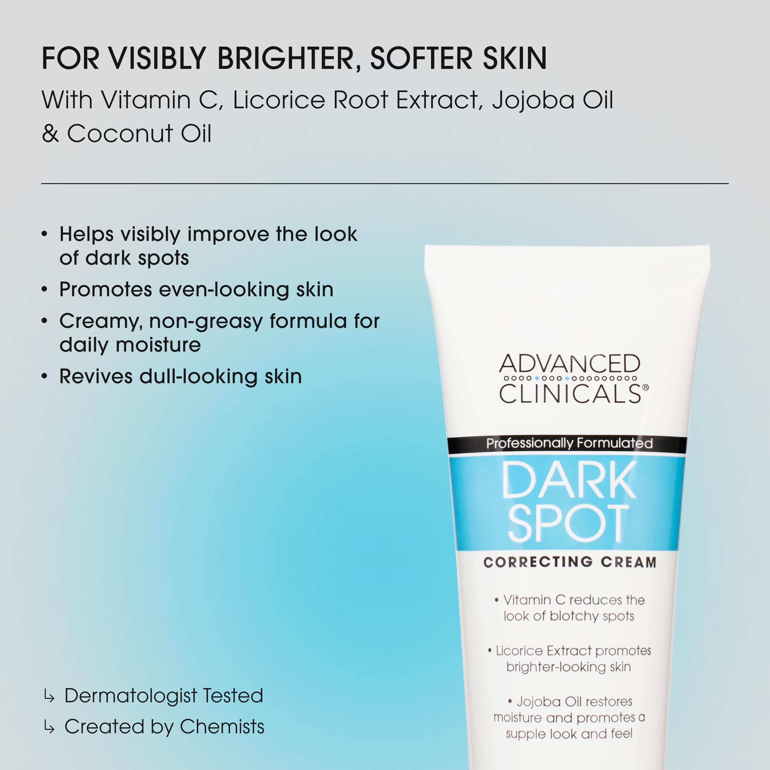 Advanced Clinicals Crème Vitamine C – Texture veloutée idéale pour une application quotidienne.