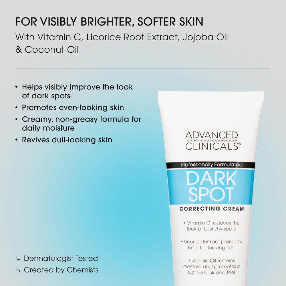 Advanced Clinicals Crème Vitamine C – Texture veloutée idéale pour une application quotidienne.