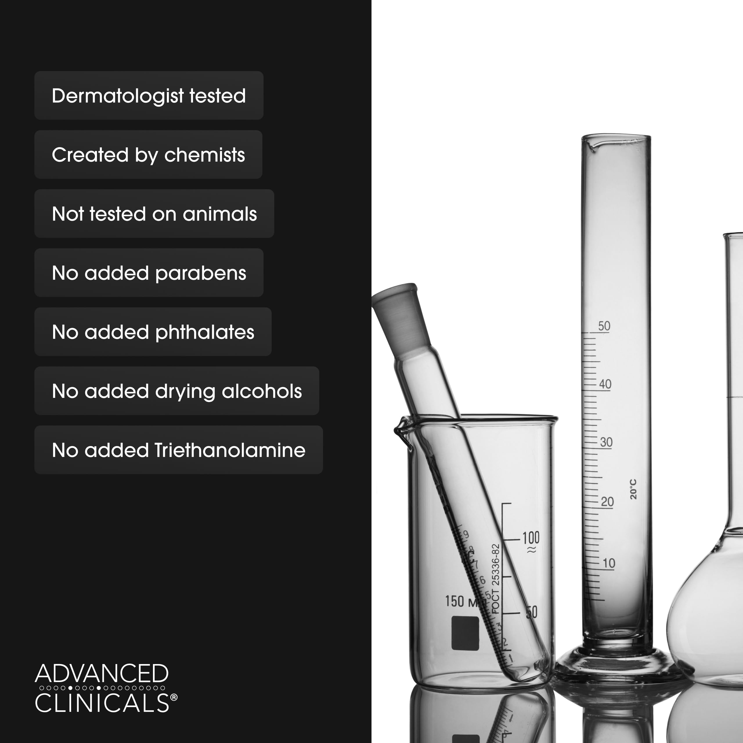 Advanced Clinicals hydratation quotidienne – peau douce et revitalisée après application