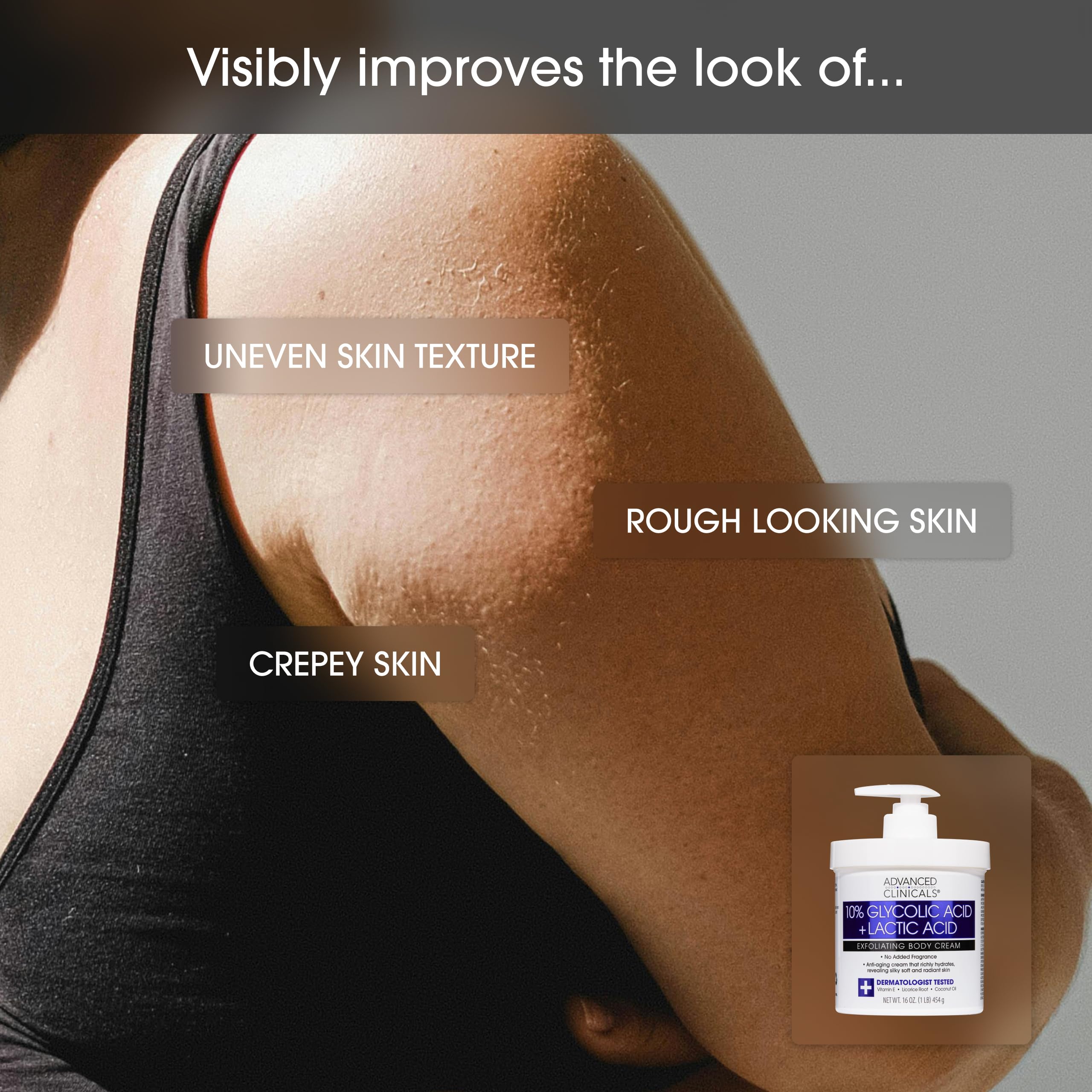 Advanced Clinicals Packaging Duo – présentation claire du duo soin corps.