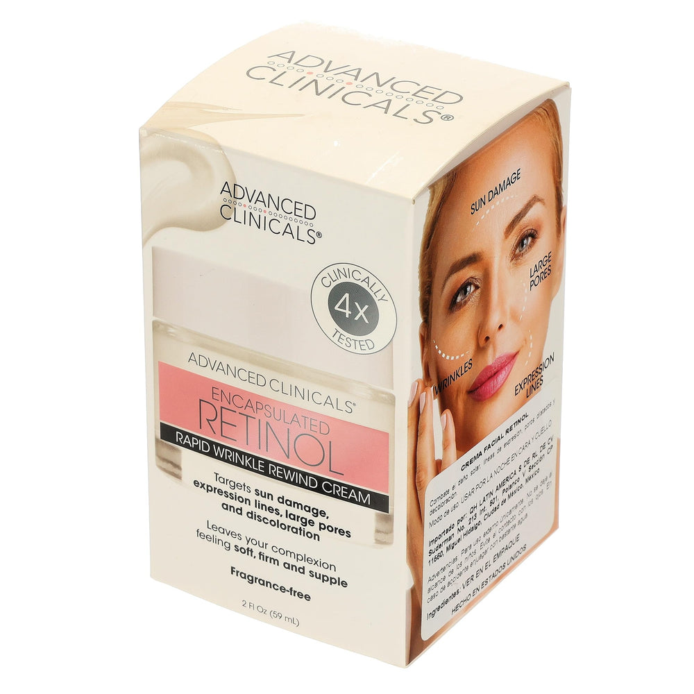 Advanced Clinicals patch test recommandé et démarrage progressif de l’utilisation.