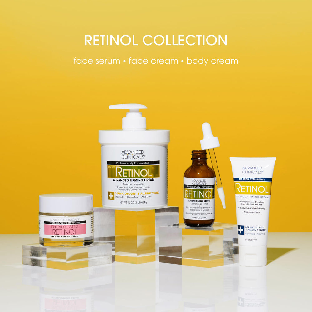 Advanced Clinicals Rétinol – routine beauté quotidienne corps