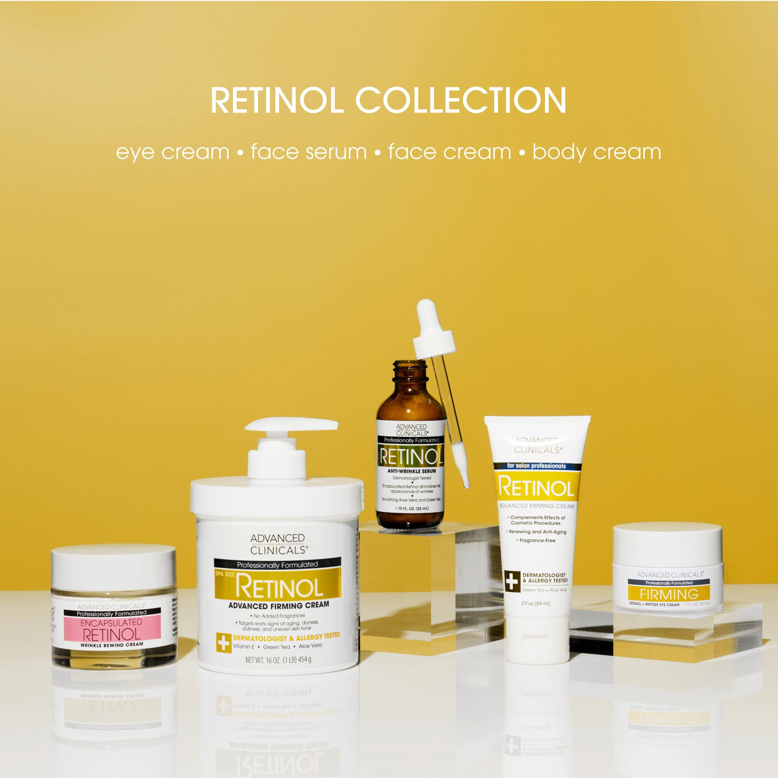 Advanced Clinicals Retinol Serum patch test conseillé avant utilisation