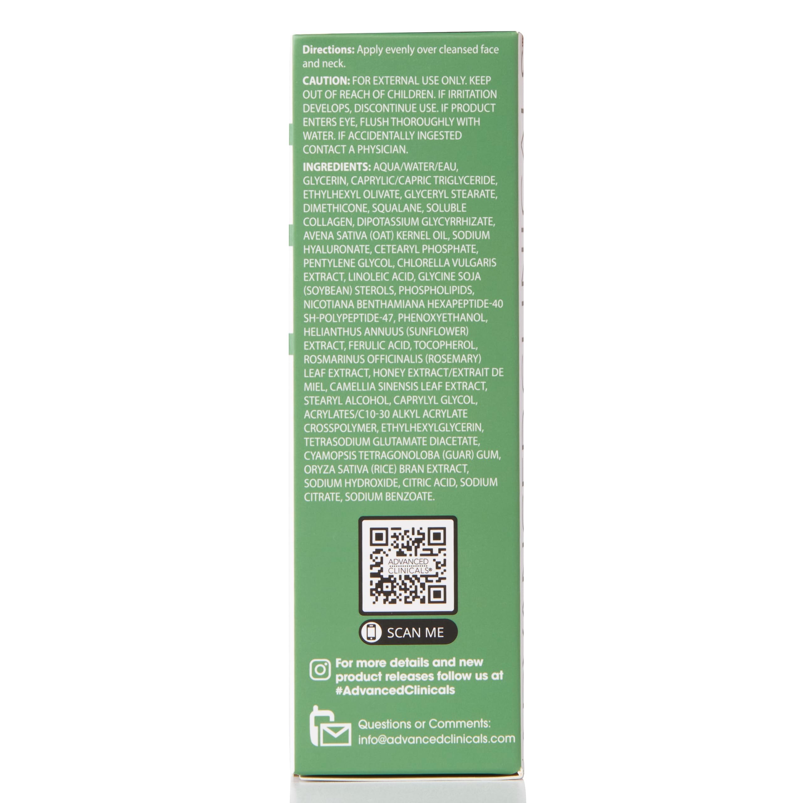 Sérum collagène Advanced Clinicals testé dermatologiquement