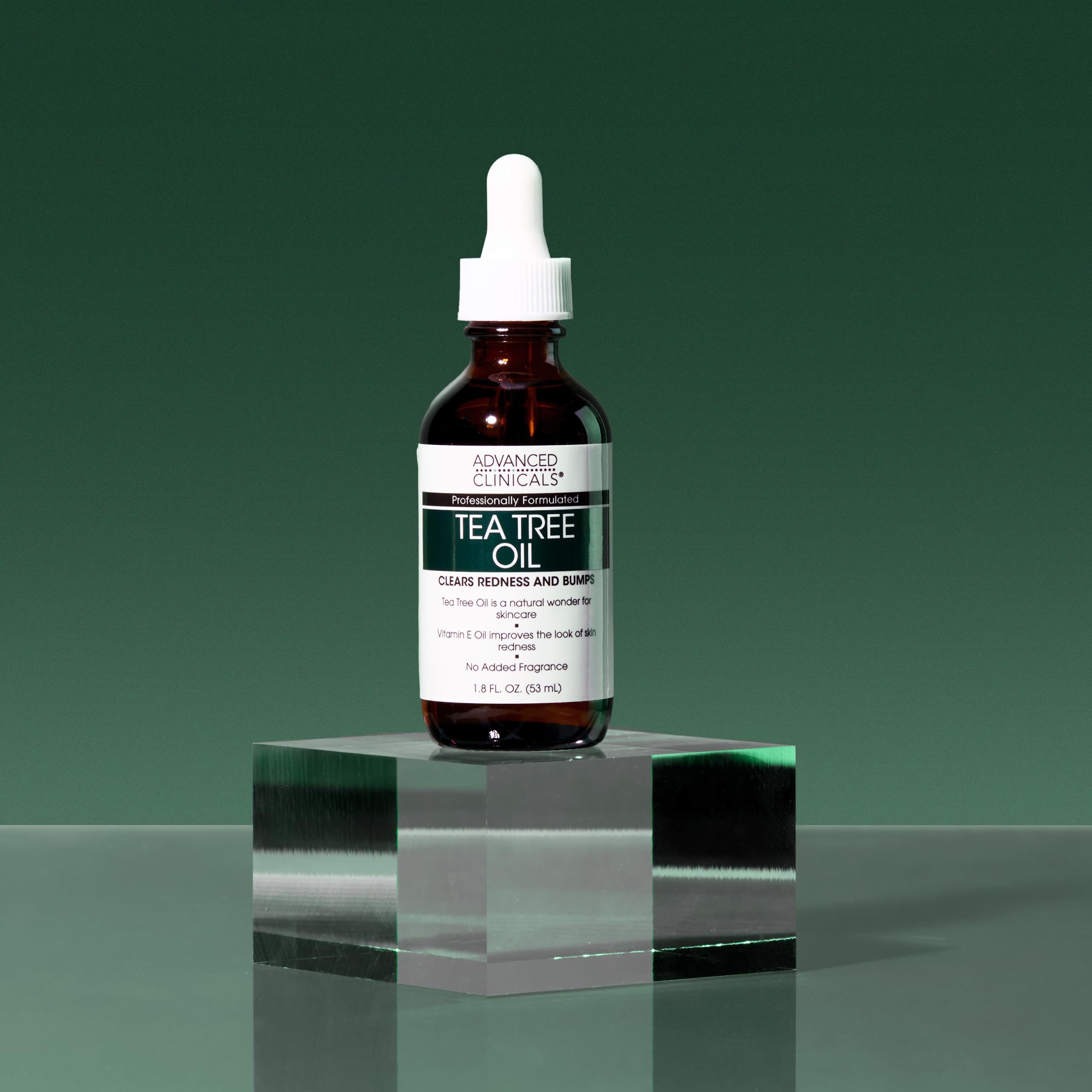 Advanced Clinicals Tea Tree Serum – texture soyeuse qui pénètre rapidement.
