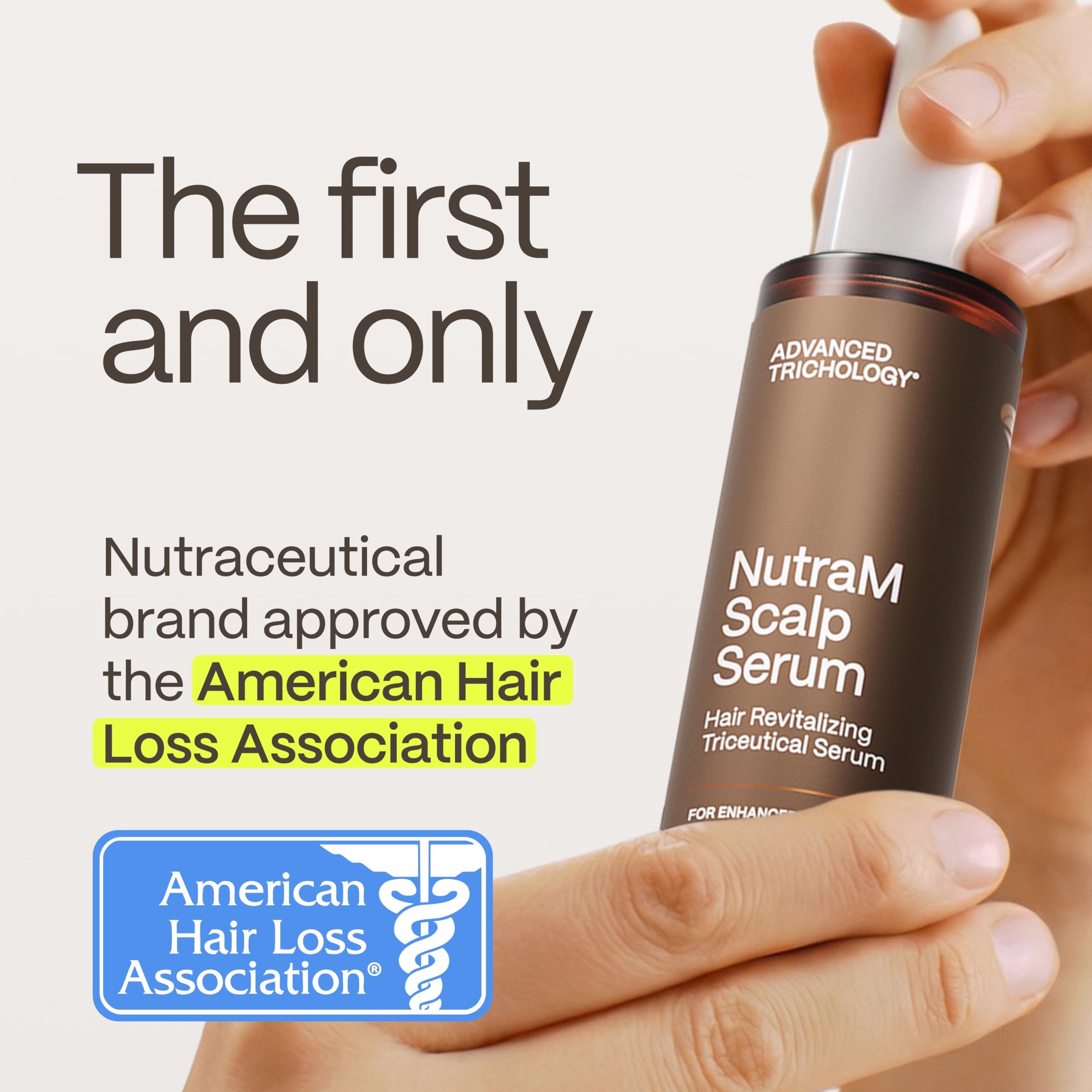 NutraM Advanced Trichology – absorption rapide sans résidu gras.