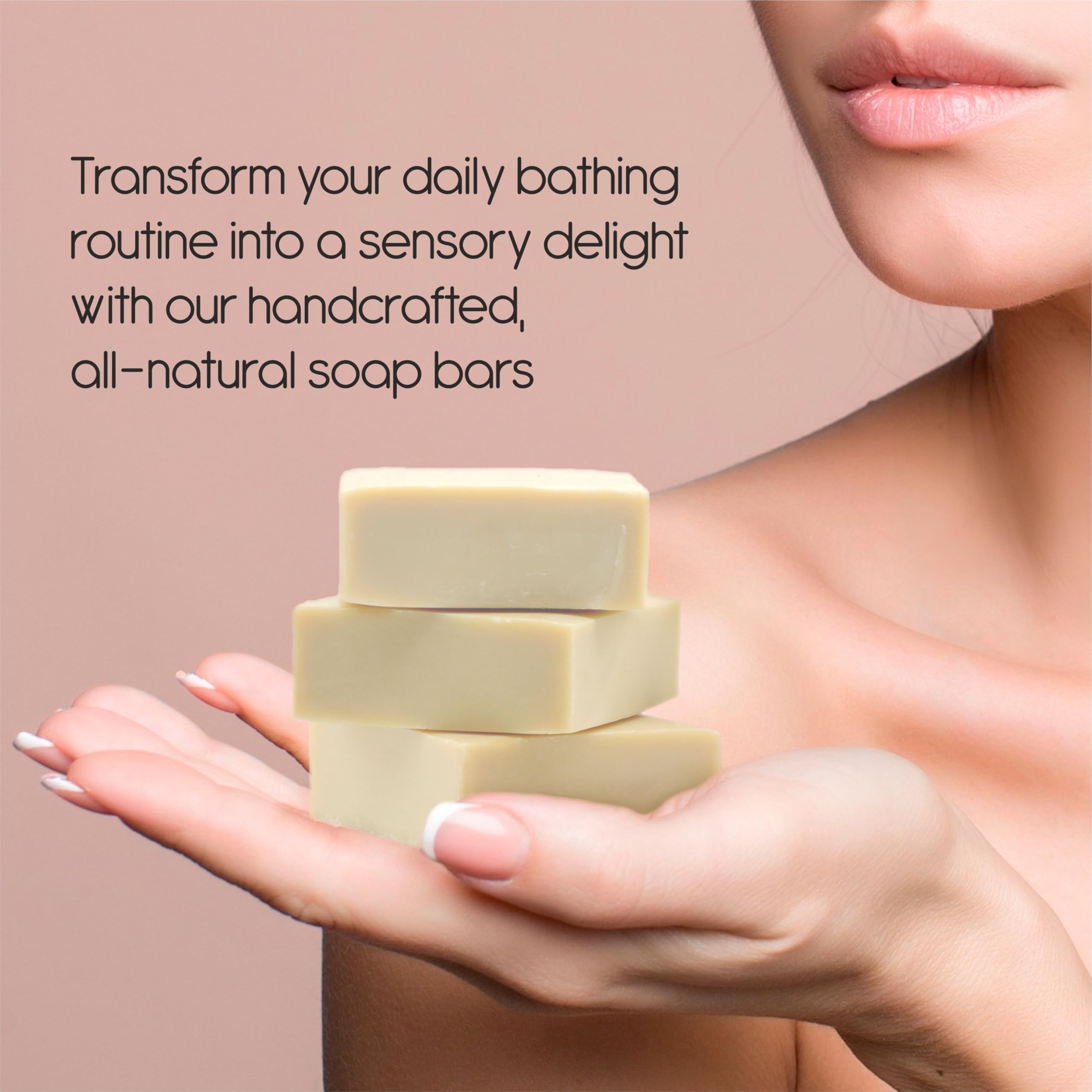 Aegean Savon En Barre, artisanal fait main pour corps et visage.