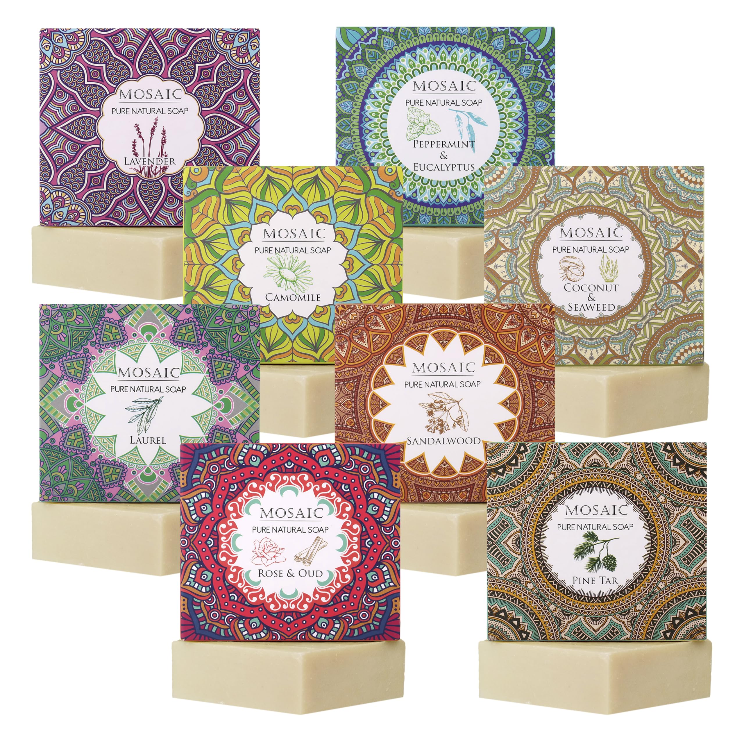 Aegean Savon En Barre, huiles essentielles premium pour parfum durable.