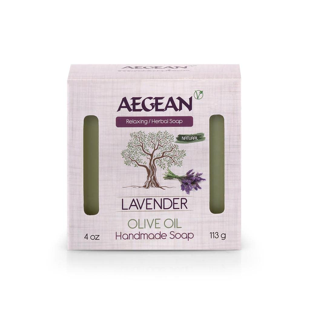 Aegean Savon En Barre, ideal pour routine beauté quotidienne.