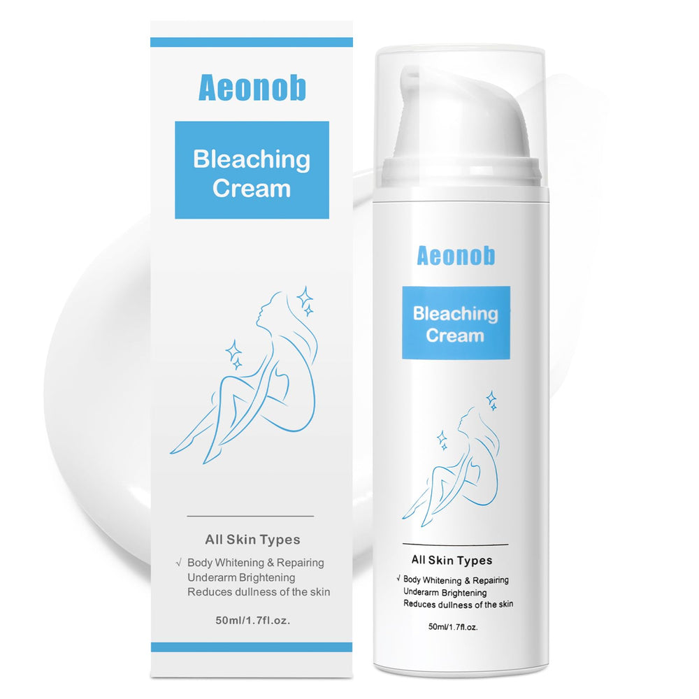 Aeonob crème éclaircissante pour les aisselles, atténue les taches et unifie le teint.