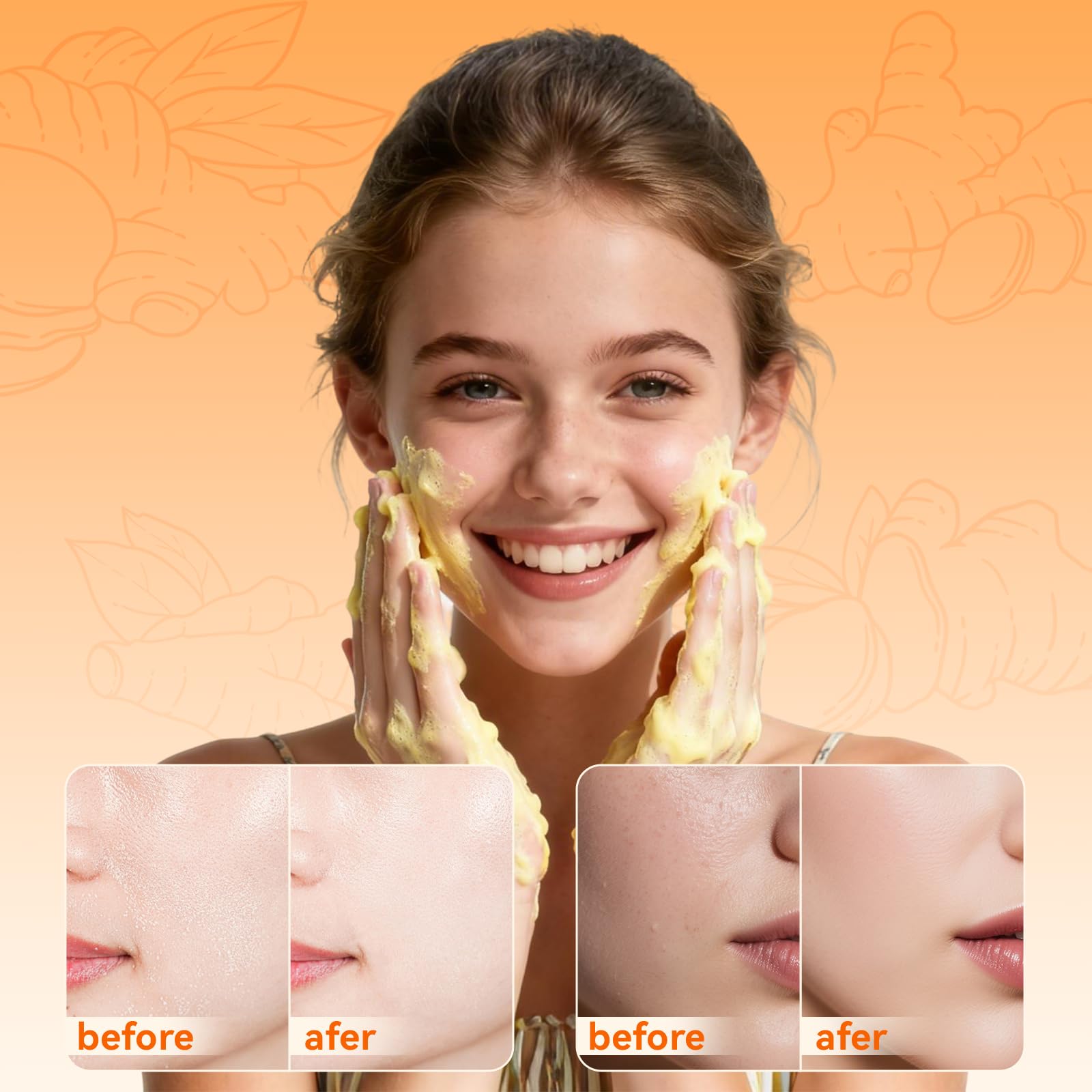 AEWOTING rituel-quotidien-curcuma, routine simple et agréable.