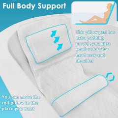 AEROiVi support lombaire bain, maintien ciblé du dos pendant le bain