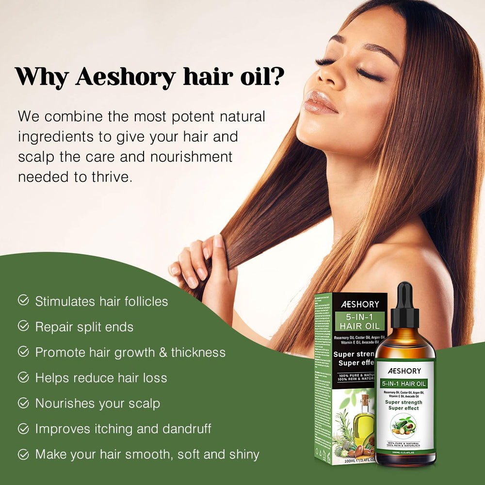 Aeshory huile-cheveux vitamine E : nourrissement et protection contre la casse.