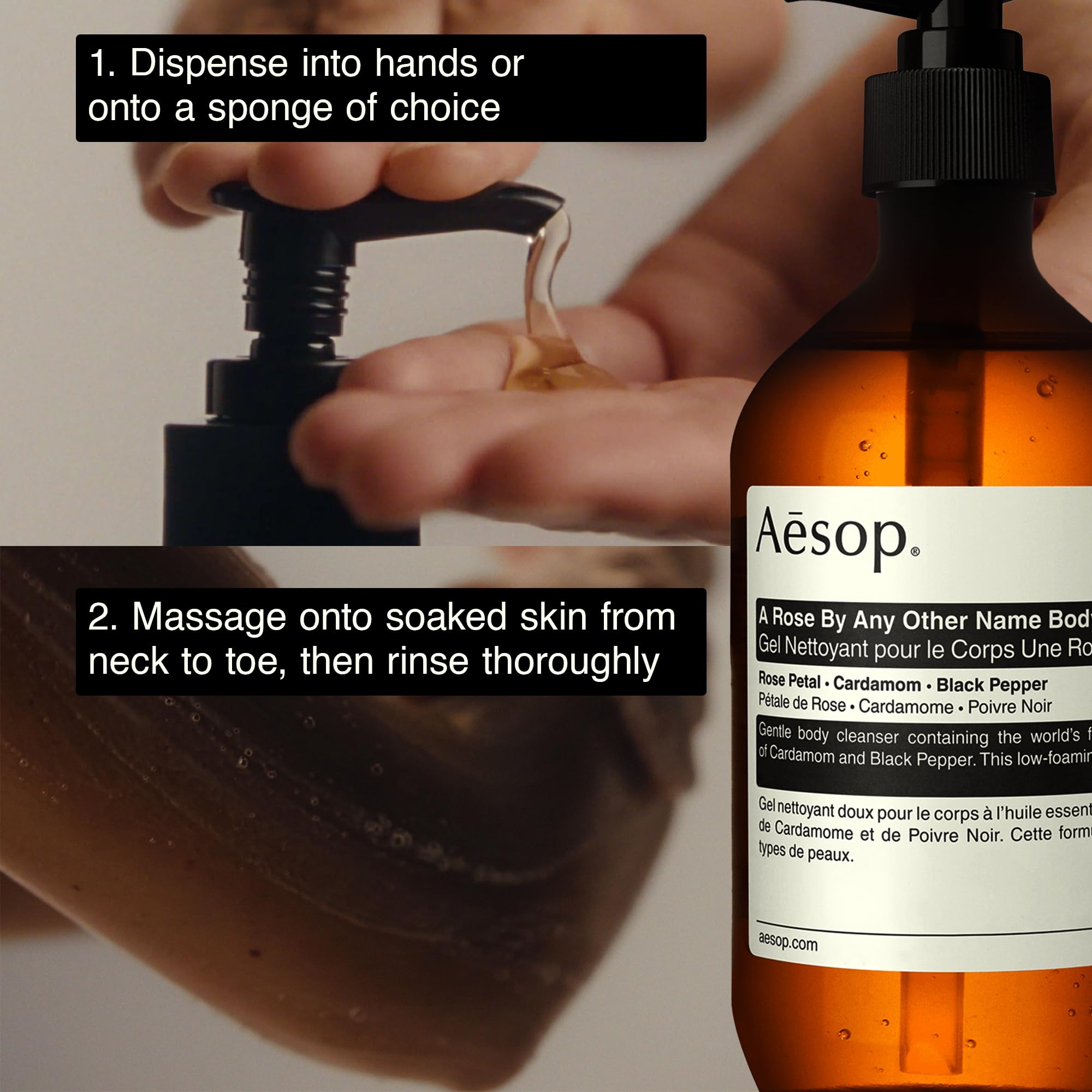 Aesop application-mains-visage : pratique pour une routine rapide et agréable.