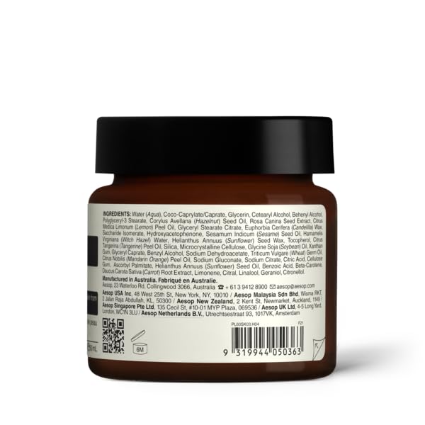 Sans parabènes et non testé sur les animaux pour l'éthique Aesop.