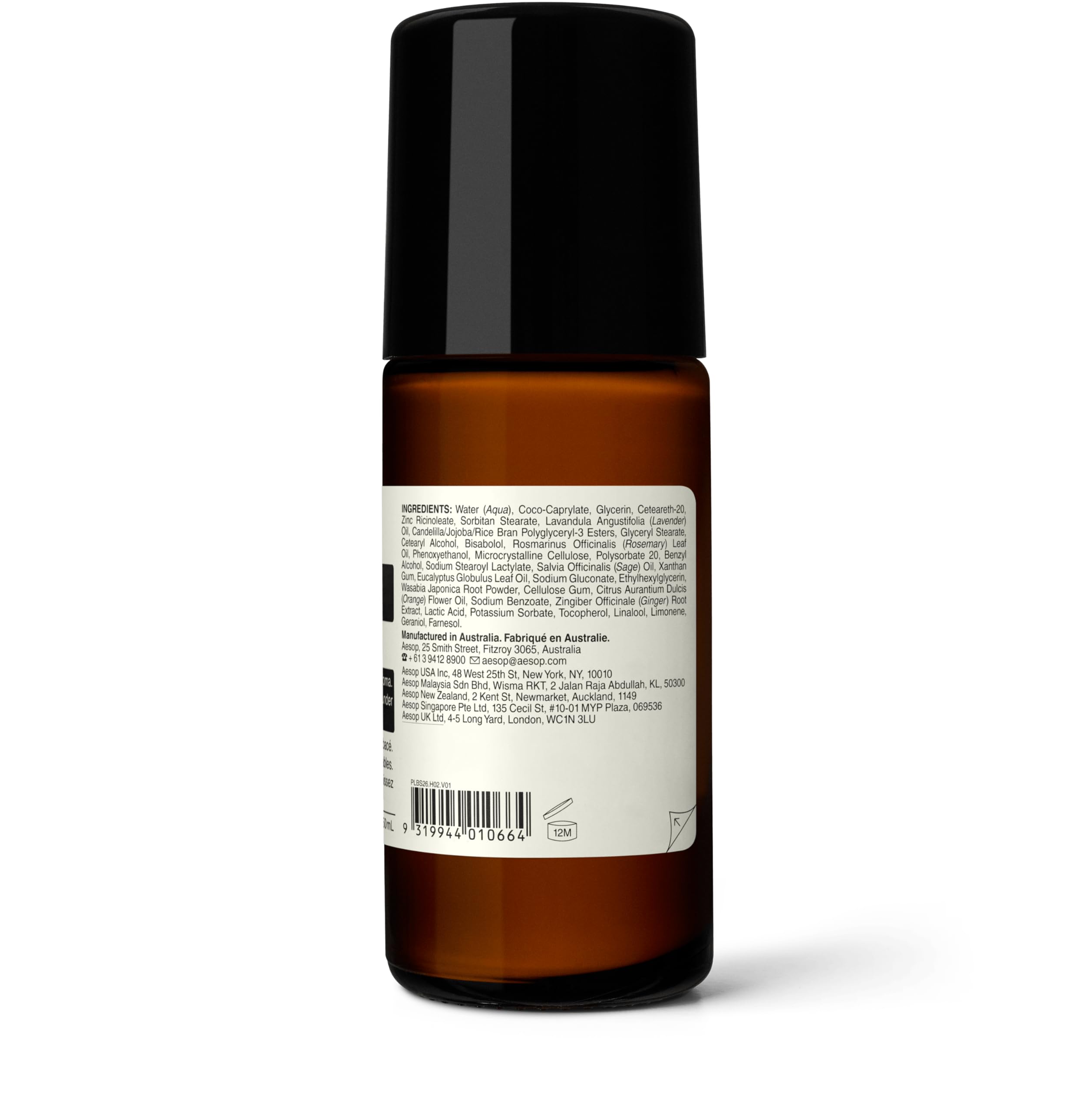 Arôme herbace et camphré: sensation naturelle et non agressive.