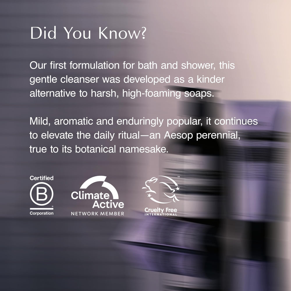 Aesop Eleos : usage quotidien recommandé pour une routine douce et hydratante.
