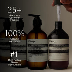 Aesop extrait-rose-petales : ingrédients doux pour nourrir la peau.